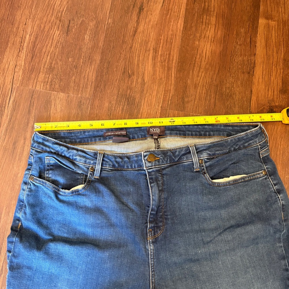 NYDJ Barbara Bootcut Lift Tuck Everyday Jeans Plus 20W Normcore Everyday Capsule - Picture 4 of 8